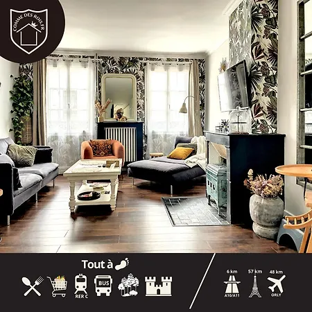 Appartement Le Donjon Des Rois à Dourdan Extérieur photo